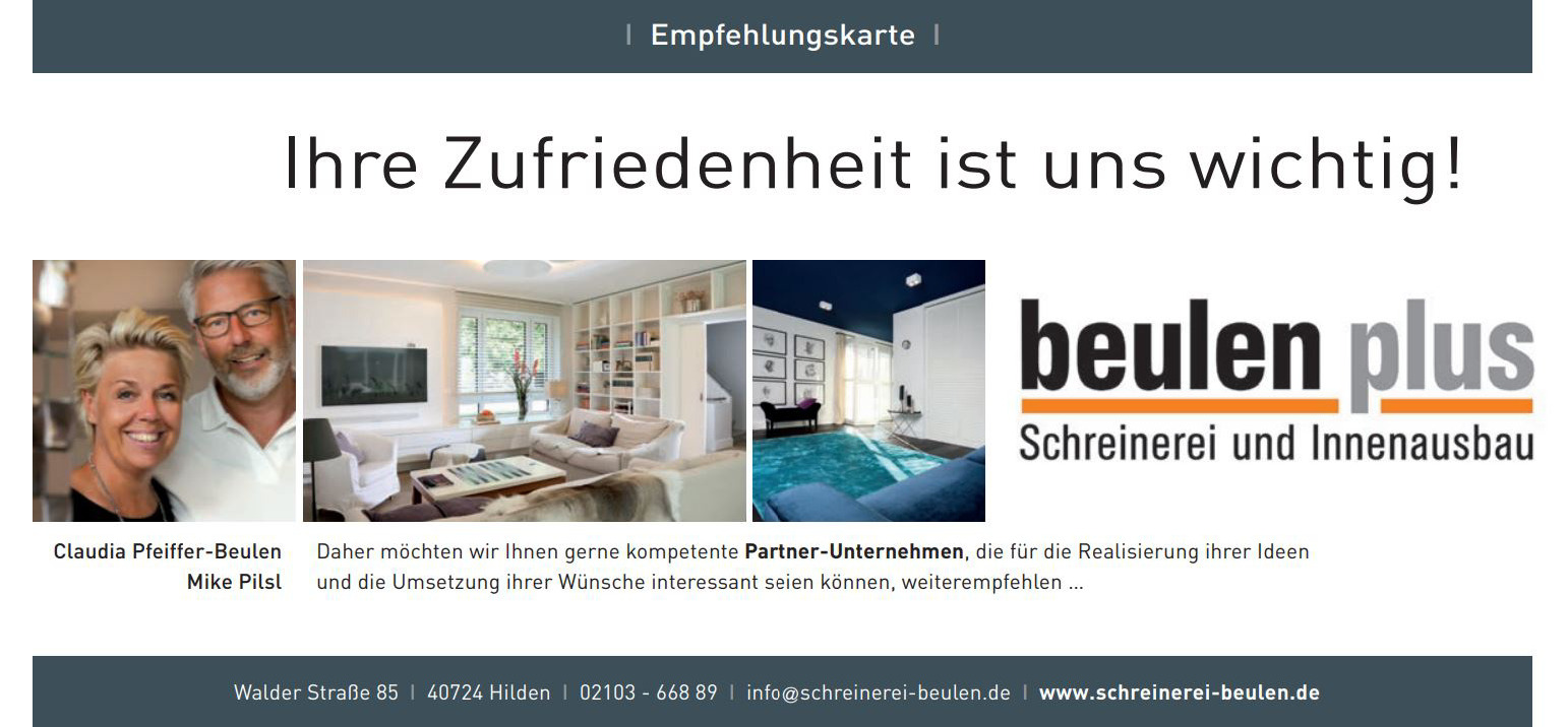 Vorschaubild von Dokument: Empfehlungskarte Beulen