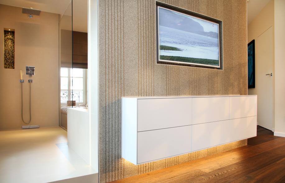 Einbaumöbel im Schlafbereich