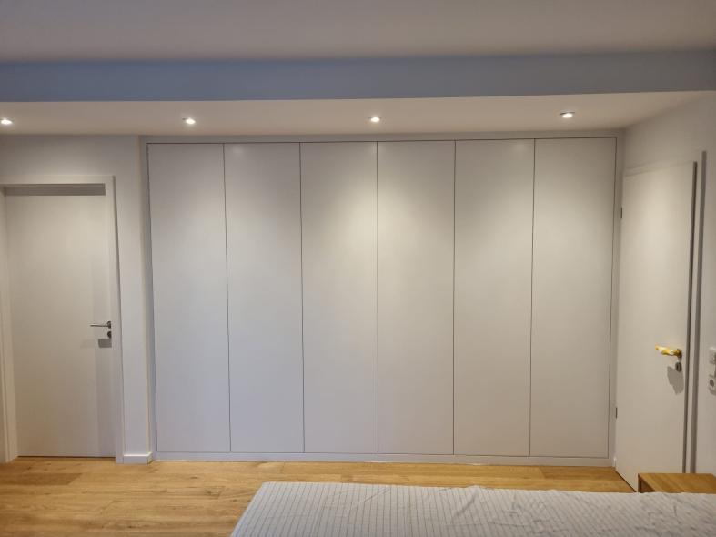 Einbauschrank im Schlafzimmer