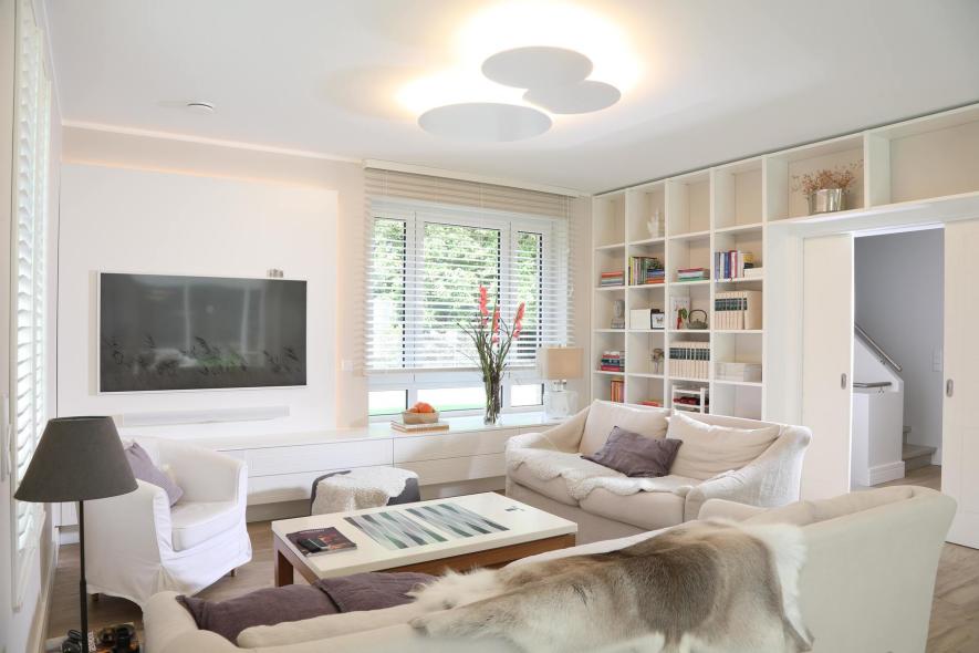 Bücherregal Wohnzimmer